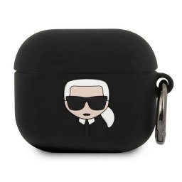 Калъф Karl Lagerfeld Karl Head Silicone Case за AirPods 3 - Черен