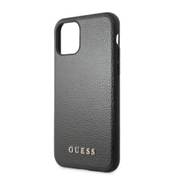 Гръб Guess Iridescent Case за iPhone 11 - Черен