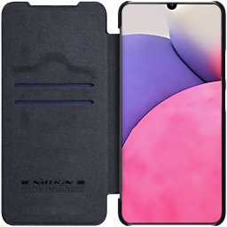 Калъф Nillkin Qin за Samsung Galaxy A33 5G - Черен