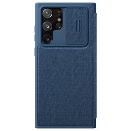 Калъф Nillkin Qin Pro за Samsung GalaxyS22 Ultra - Син