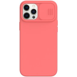 Гръб Nillkin Camshield Silky magnetic silicone case за iphone 12/12 pro - Корал