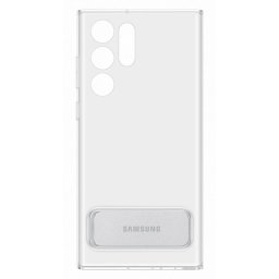 Оригинален гръб Samsung Clear Standing Cover за Galaxy S22 Ultra - Прозрачен, EF-JS908CTE