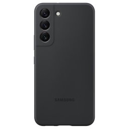 Оригинален гръб Samsung Silicone Cover за Galaxy S22 - Черен, EF-PS901TBE