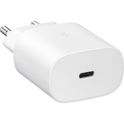Адаптер 220V Samsung USB Travel Charger 25W - Бяло, EP-TA800NWE