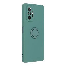 Гръб Forcell SILICONE RING Case за XIAOMI Redmi NOTE 11 / 11S - Зелен