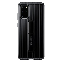 Оригинален гръб Samsung Standing Cover за Galaxy S20 Plus - Черен, EF-RG985CBE