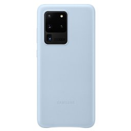 Калъф Samsung Leather Cover за Galaxy S20 Ultra - Син, EF-VG988LLE