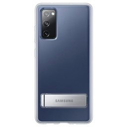 Оригинален гръб Samsung Clear Standing Cover за Galaxy S20 FE - Прозрачен, EF-JG780CTE