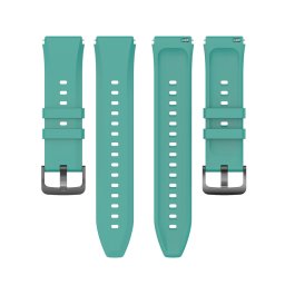 Каишка за часовник Samsung Galaxy, Huawei , универсална, силконова 22mm - Тюркоаз