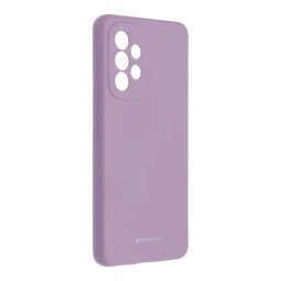 Гръб Mercury Silicone case за SAMSUNG A53 - Лилав
