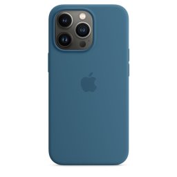 Оригинален гръб Apple Silicone Magsafe Cover за iPhone 13 Pro - Син, MM2G3ZM/A