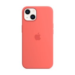 Оригинален гръб Apple Silicone Magsafe Cover за iPhone 13 - Pink Pomelo, MM253ZM/A