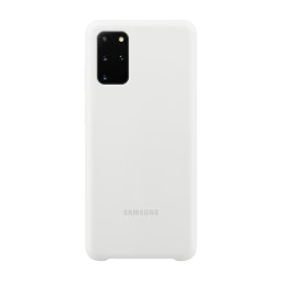 Оригинален гръб Samsung Silicone Cover за Samsung Galaxy S20 Plus - Бял, EF-PG985TWE