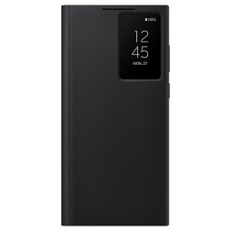 Оригинален калъф Samsung Clear View Case за Samsung Galaxy S22 Ultra - Черен, EF-ZS908CBE