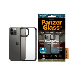 Гръб PanzerGlass SilverBullet за iPhone 12/12 Pro Antibacterial - Черен