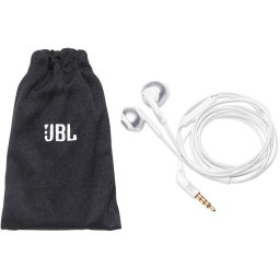 Аудио слушалки с кабел JBL T205 In Ear Headset 3,5mm - Бели