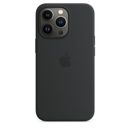 Оригинален гръб Apple Silicone Magsafe Cover за iPhone 13 Pro - Черен, MM2K3ZM/A