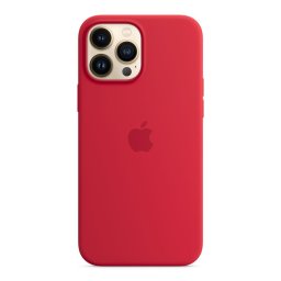 Оригинален гръб Apple Silicone Magsafe Cover за iPhone 13 Pro Max - Червен , MM2V3ZM/A