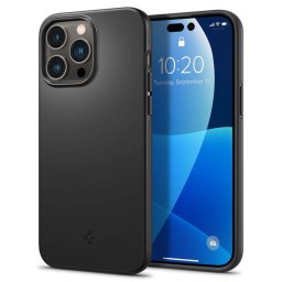 Гръб Spigen Thin Fit за iPhone 14 Pro Max - Черен