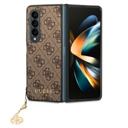 Гръб Guess 4G Charms Case за Samsung Galaxy Z Fold 4 - Кафяв