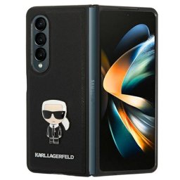 Гръб Karl Lagerfeld PU Saffiano Ikonik Case за Samsung Galaxy Z Fold 4 - Черен