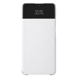 Оригинален калъф Samsung S-View Case за Galaxy A52/A52 5G/A52s - Бял, EF-EA525PWE