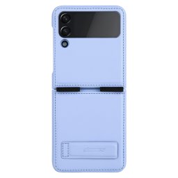 Калъф Nillkin Qin Leather за Samsung Z flip 4 - Лилав