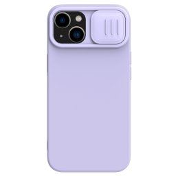 Гръб Nillkin CamShield Silky Magnetic silicone за iPhone 14 - Лилав