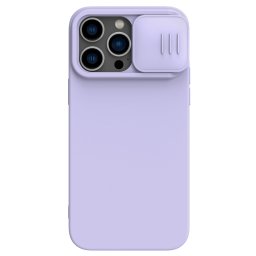 Гръб Nillkin CamShield Silky Magnetic silicone за iphone 14 Pro Max - Лилав