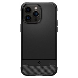 Гръб SpigenRugged Armor Matte за iPhone 14 Pro - Черен