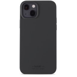 Гръб Holdit Silicone Case за iPhone 13/14 - Черен