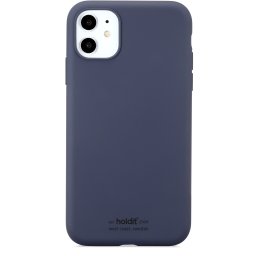 Гръб Holdit Silicone Case за iPhone 11 - Син