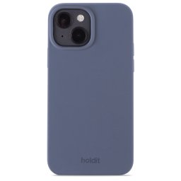 Гръб Holdit Silicone Case за iPhone 14/13 - Син