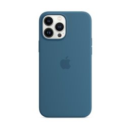 Оригинален гръб Apple Silicone Magsafe Cover за iPhone 13 Pro Max - Син, MM2Q3ZM/A