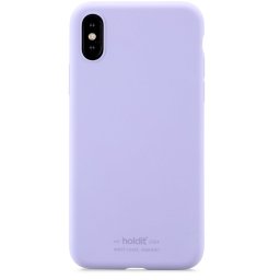 Гръб Holdit Silicone Case за iPhone X/Xs - Лилав