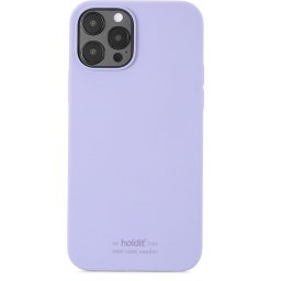 Гръб Holdit Silicone Case за iPhone 12 Pro Max - Лилав