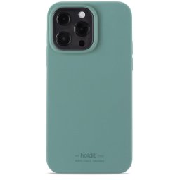 Гръб Holdit Silicone Case за iPhone 13 Pro - Зелен