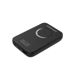 Външна батерия ProMate POWERMAG-10 PowerBank MagSafe Wireless 22.5W / 3.0 QC 10000mAh - Черна