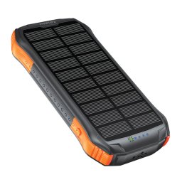 Външна батерия ProMate Solar PowerBank , Rugged, EcoLight 20W / 3.0 QC 5 in 1 10000mAh - Черна
