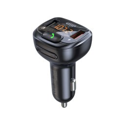 FM трансмитър ProMate Smartune-4, • Quick Charge 3.0 • Multiple Playback Options, Черен