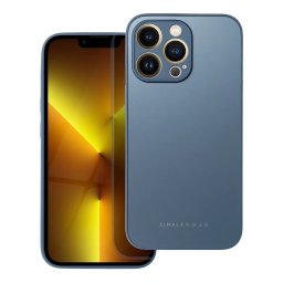 Гръб Roar Matte Glass Case за iPhone 13 Pro - Син