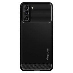 Гръб Spigen Rugged Armor за Samsung Galaxy S21 Plus - Черен