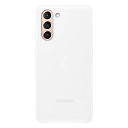Оригинален гръб Samsung LED Cover for Galaxy S21 - Бял, EF-KG991CWE