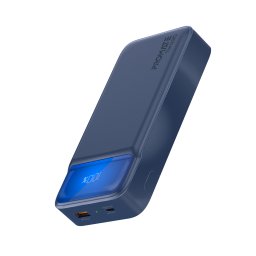 Външна батерия ProMate TORQ-20 PowerBank SuperSlim 20W / 3.0 QC, LCD, 20000mAh - Синя