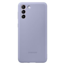 Оригинален гръб Samsung Silicone Cover за Samsung Galaxy S21 Plus - Лилав, EF-PG996TVE