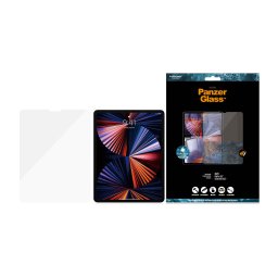 Стъклен протектор PanzerGlass за Apple Ipad Pro 12.9 ( 2018/20/21/22), Antibacterial - Черен