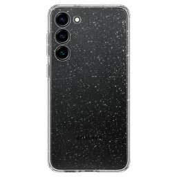 Гръб Spigen Liquid Crystal Glitter за Samsung Galaxy S23 - Прозрачен с бясък