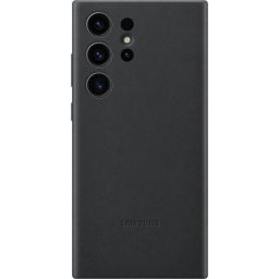 Оригинален калъф Samsung Leather Cover за Samsung Galaxy S23 Ultra - Черен, EF-VS918LBE