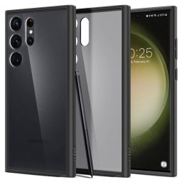 Гръб Spigen Ultra Hybrid за Samsung Galaxy S23 Ultra - Черен