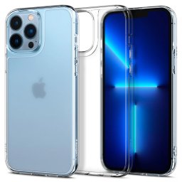 Гръб Spigen Quartz Hybrid за iPhone 13 Pro - Прозрачен